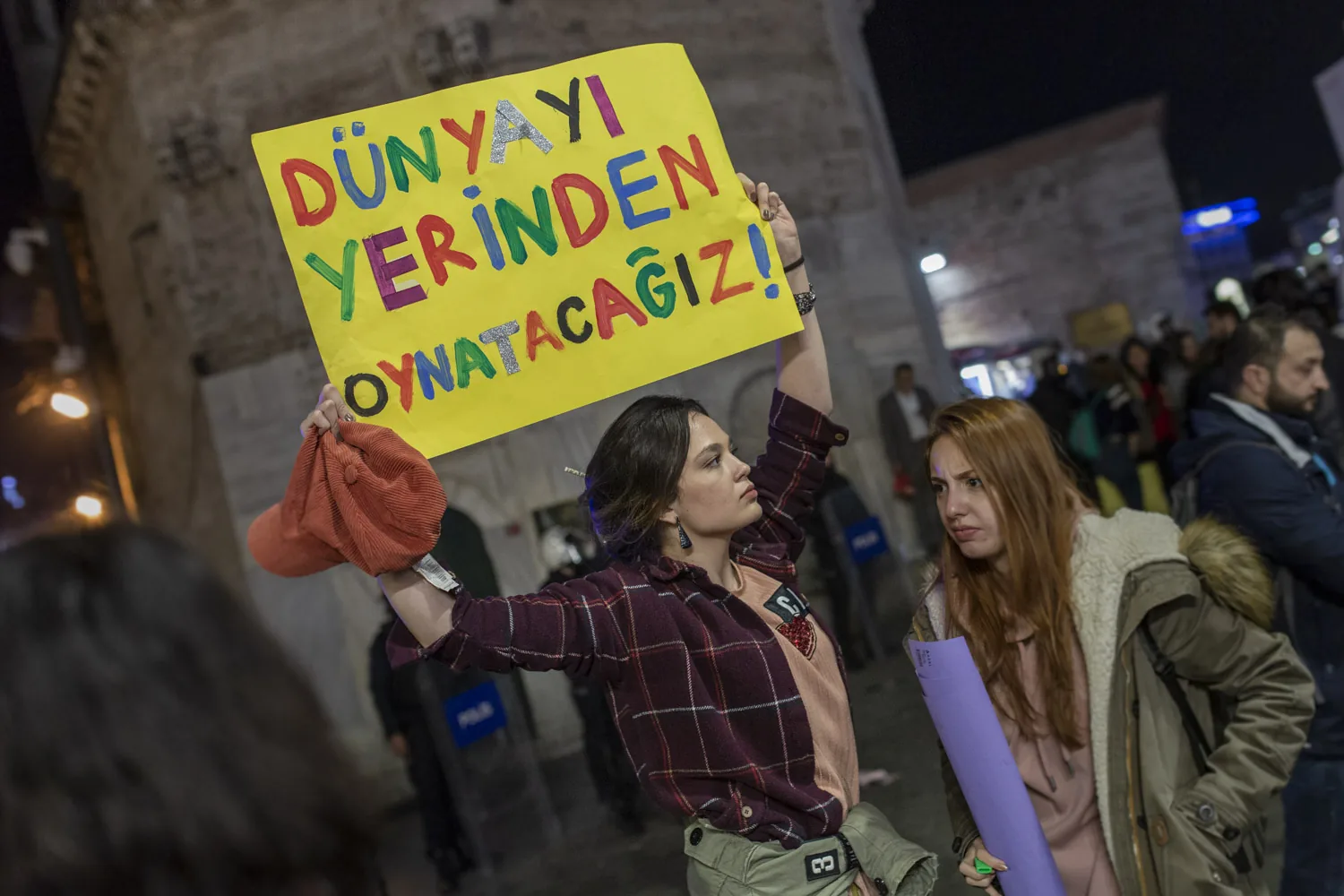 8 Mart Feminist Gece Yürüyüşü / 2019 / Foto: Şener Yılmaz Aslan