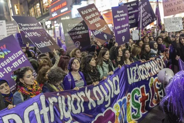 8 Mart Feminist Gece Yürüyüşü / 2019 / Foto: Şener Yılmaz Aslan