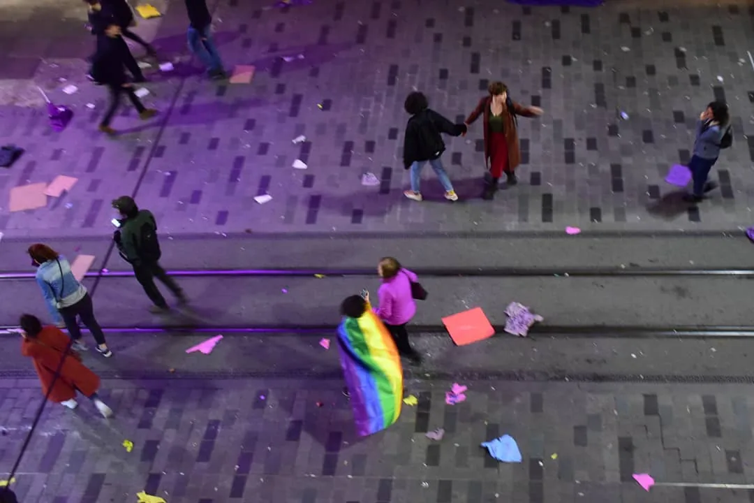 8 Mart Feminist Gece Yürüyüşü / 2019 / Foto: Dilara Açıkgöz