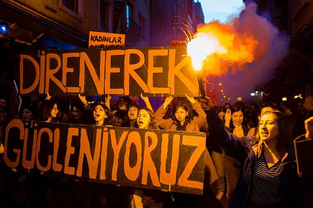 8 Mart Feminist Gece Yürüyüşü / 2019 / Foto: Erhan Arık