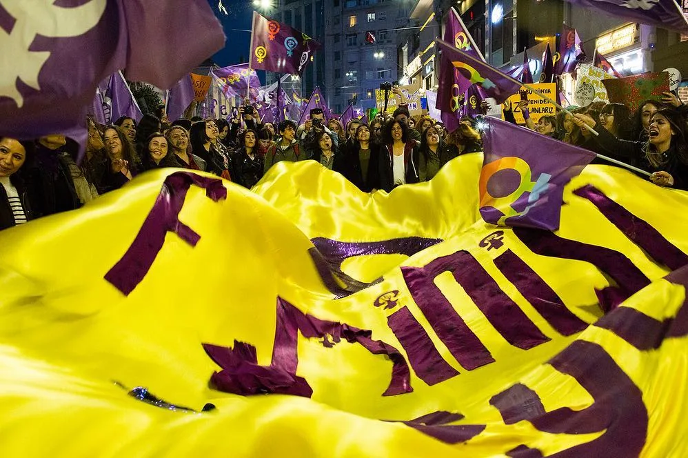 8 Mart Feminist Gece Yürüyüşü / 2019 / Foto: Erhan Arık