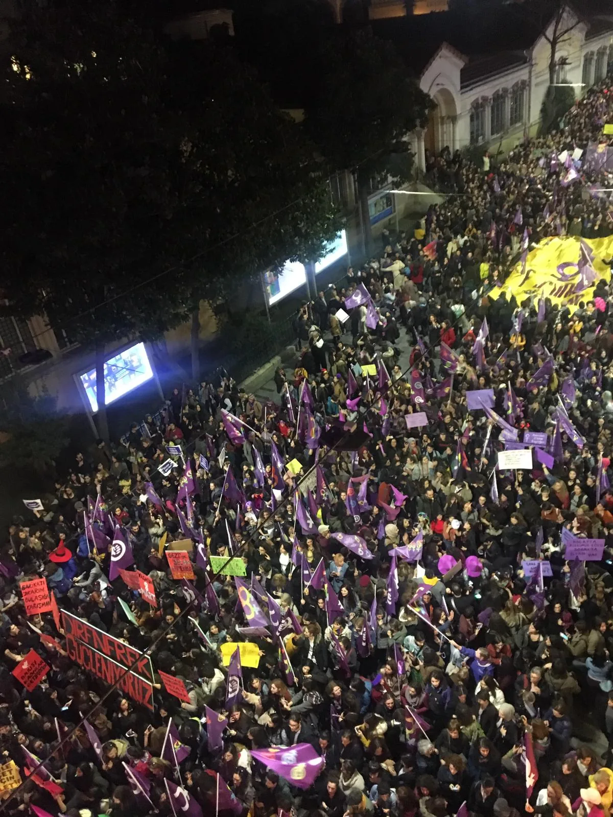 8 Mart Feminist Gece Yürüyüşü / 2019 / Foto: Ersan Kınık