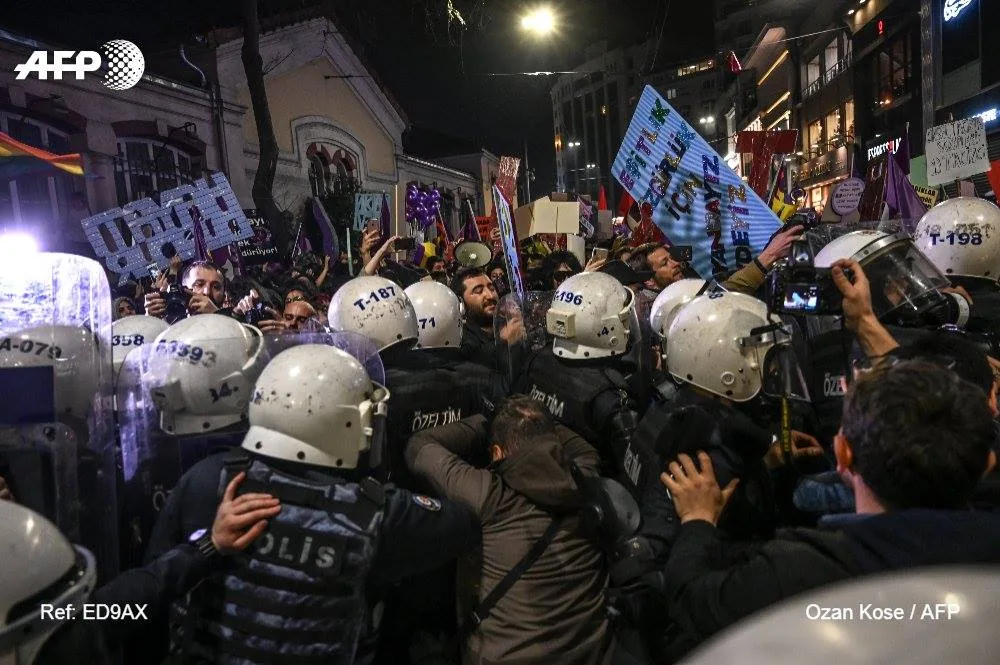 8 Mart Feminist Gece Yürüyüşü / 2019 / Foto: Ozan Köse