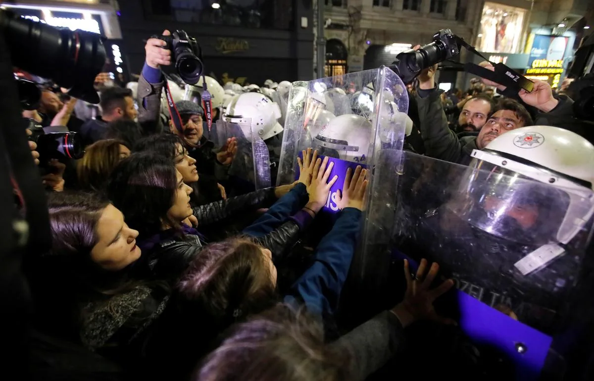 8 Mart Feminist Gece Yürüyüşü / 2019 / Foto: Kemal Aslan / Reuters