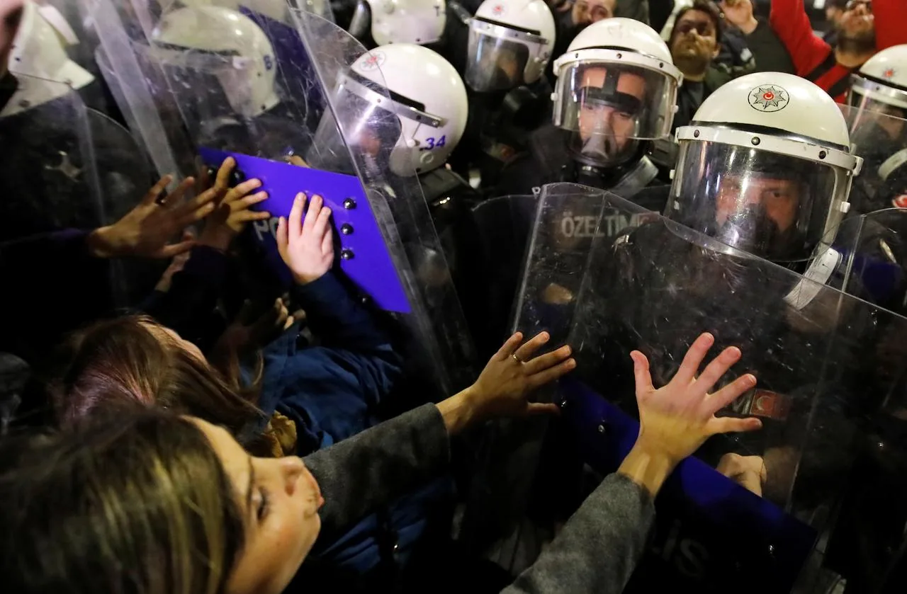 8 Mart Feminist Gece Yürüyüşü / 2019 / Foto: Kemal Aslan / Reuters
