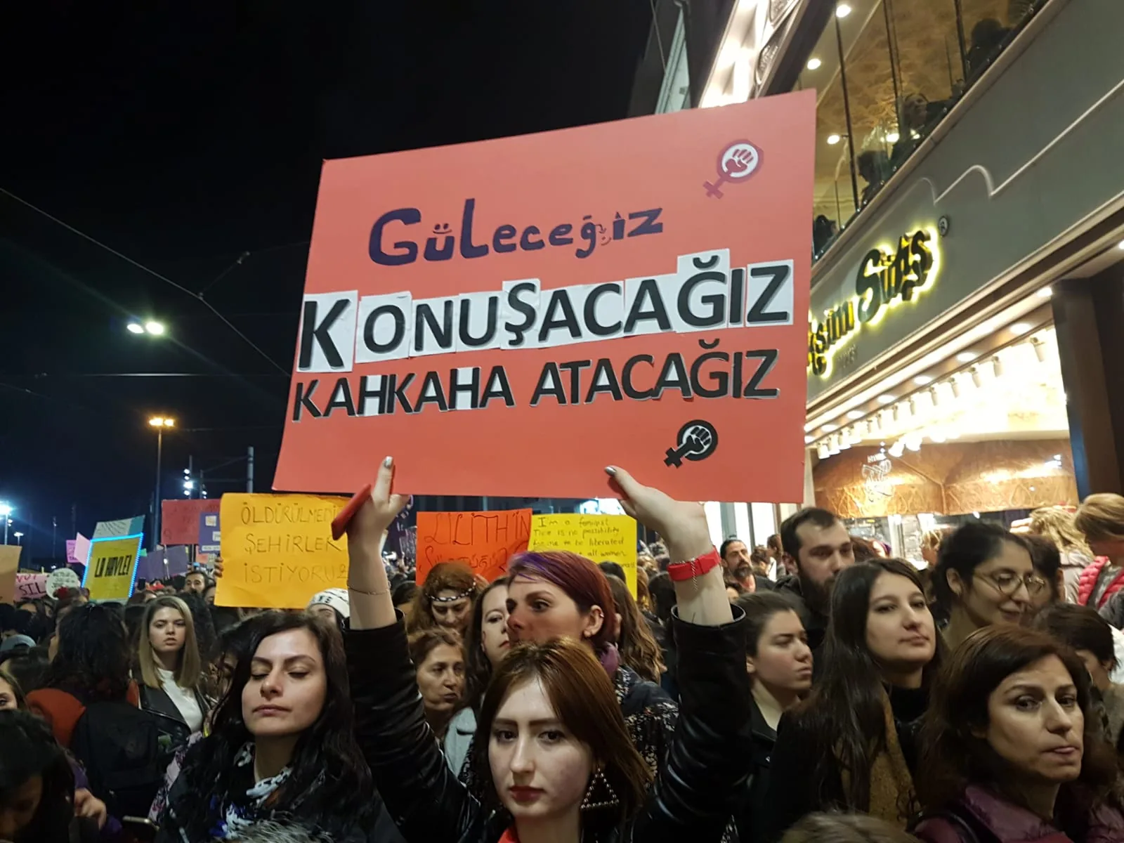 8 Mart Feminist Gece Yürüyüşü / 2019 / Foto: T24