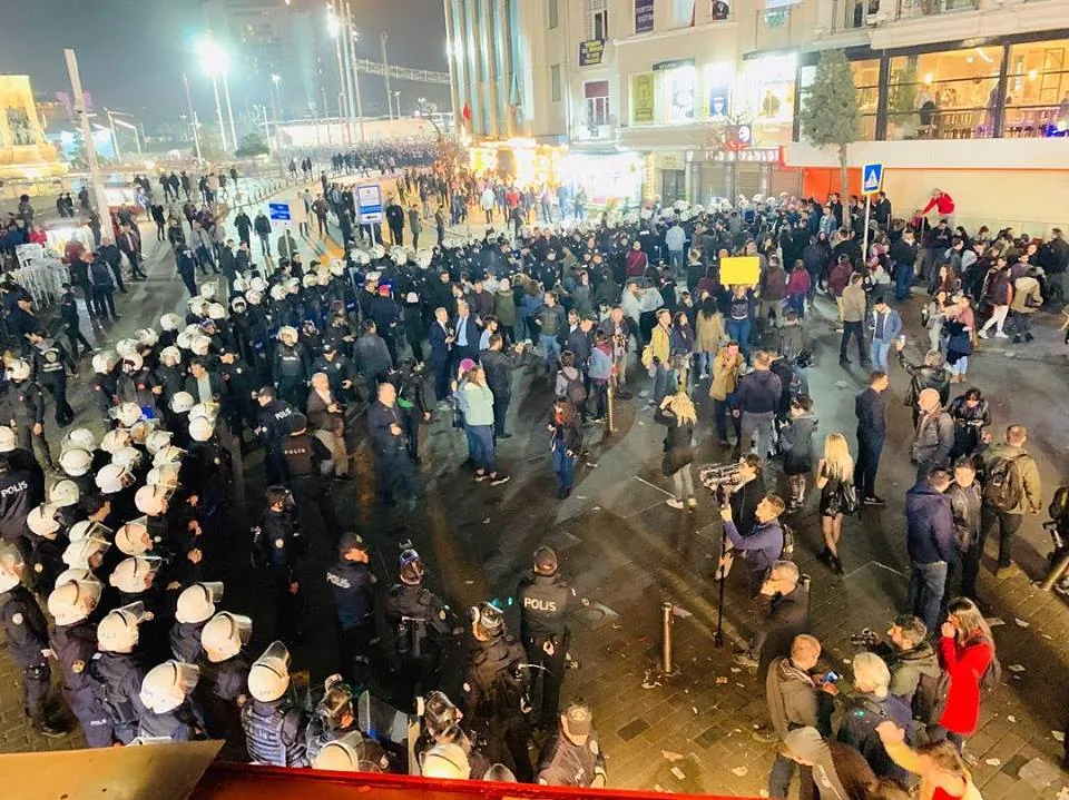8 Mart Feminist Gece Yürüyüşü / 2019 / Foto: Fatıh Pınar