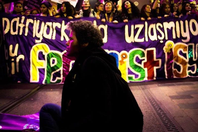 8 Mart Feminist Gece Yürüyüşü / 2019 / Foto: Sendika.Org