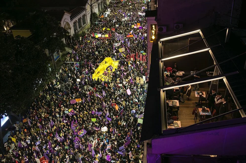 8 Mart Feminist Gece Yürüyüşü / 2019 / Foto: Tolga Sezgin
