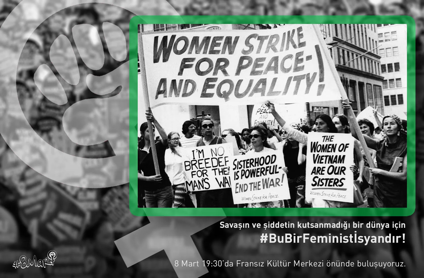 8 Mart Feminist Gece Yürüyüşü / 2019 / Sosyal medya eylemi