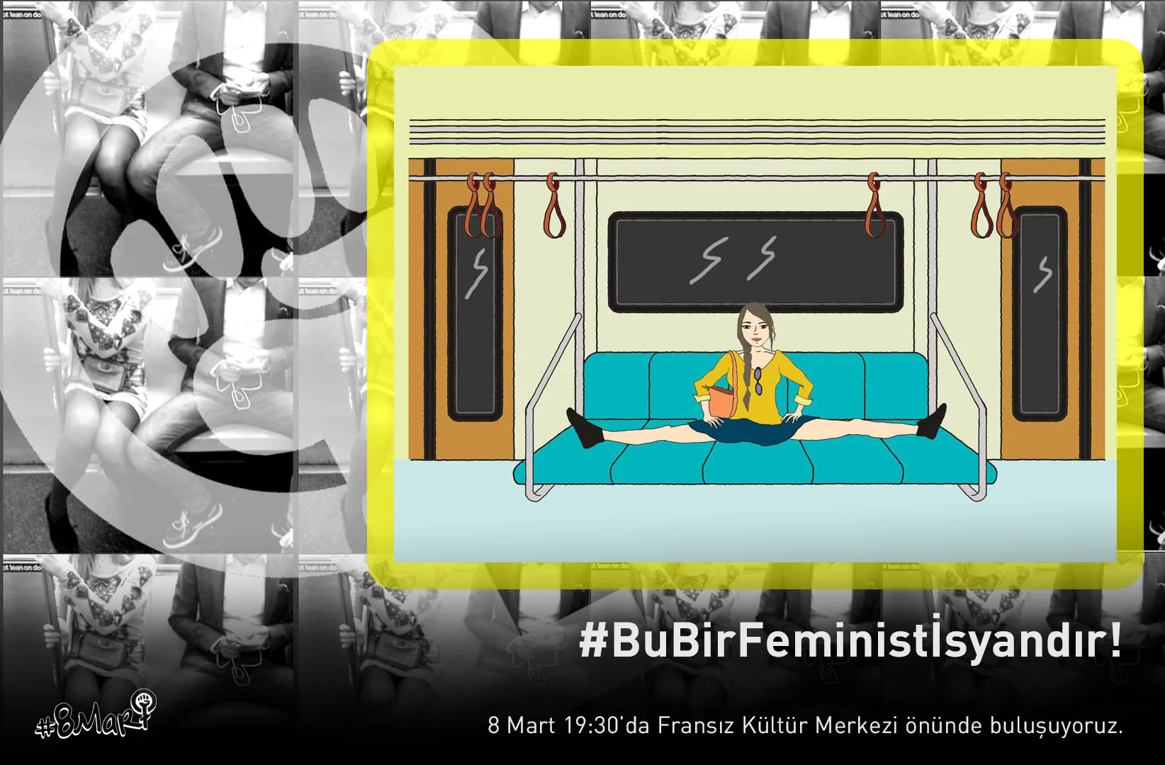 8 Mart Feminist Gece Yürüyüşü / 2019 / Sosyal medya eylemi