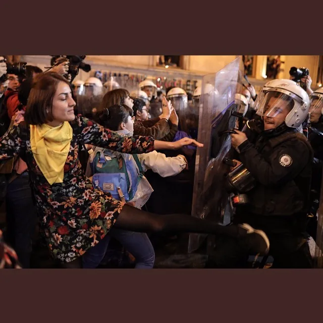 8 Mart Feminist Gece Yürüyüşü / 2020 / Foto: Erhan Demirtaş