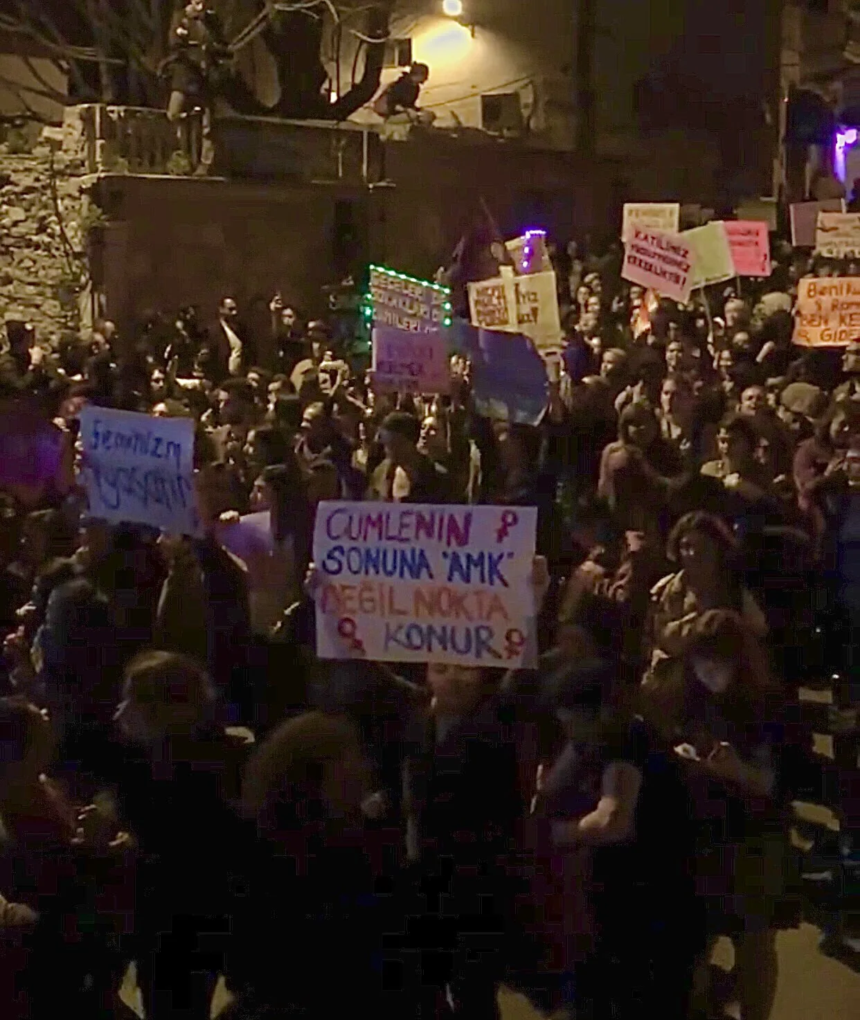 8 Mart Feminist Gece Yürüyüşü / 2020 / Foto: Akın Büyük