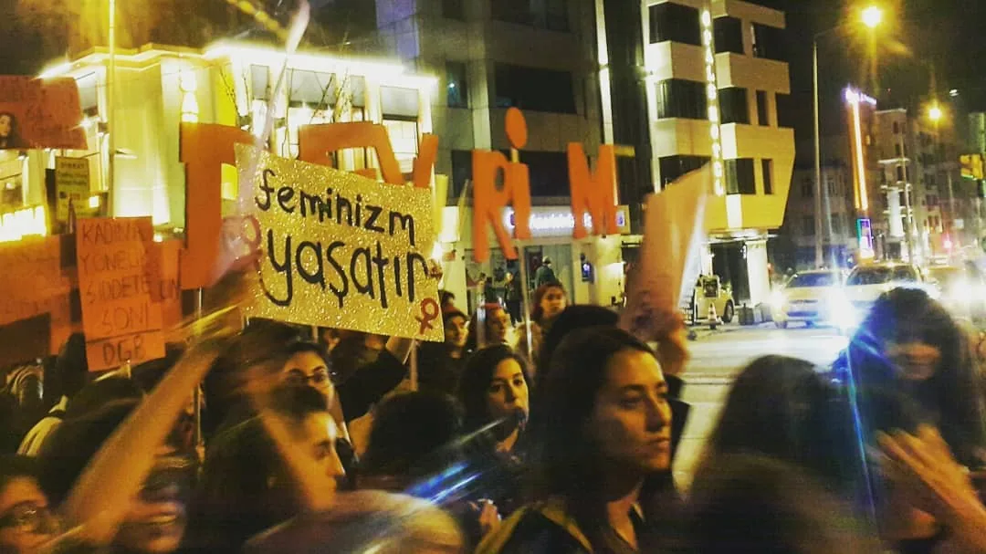 8 Mart Feminist Gece Yürüyüşü / 2020 / Foto: Bilinmiyor