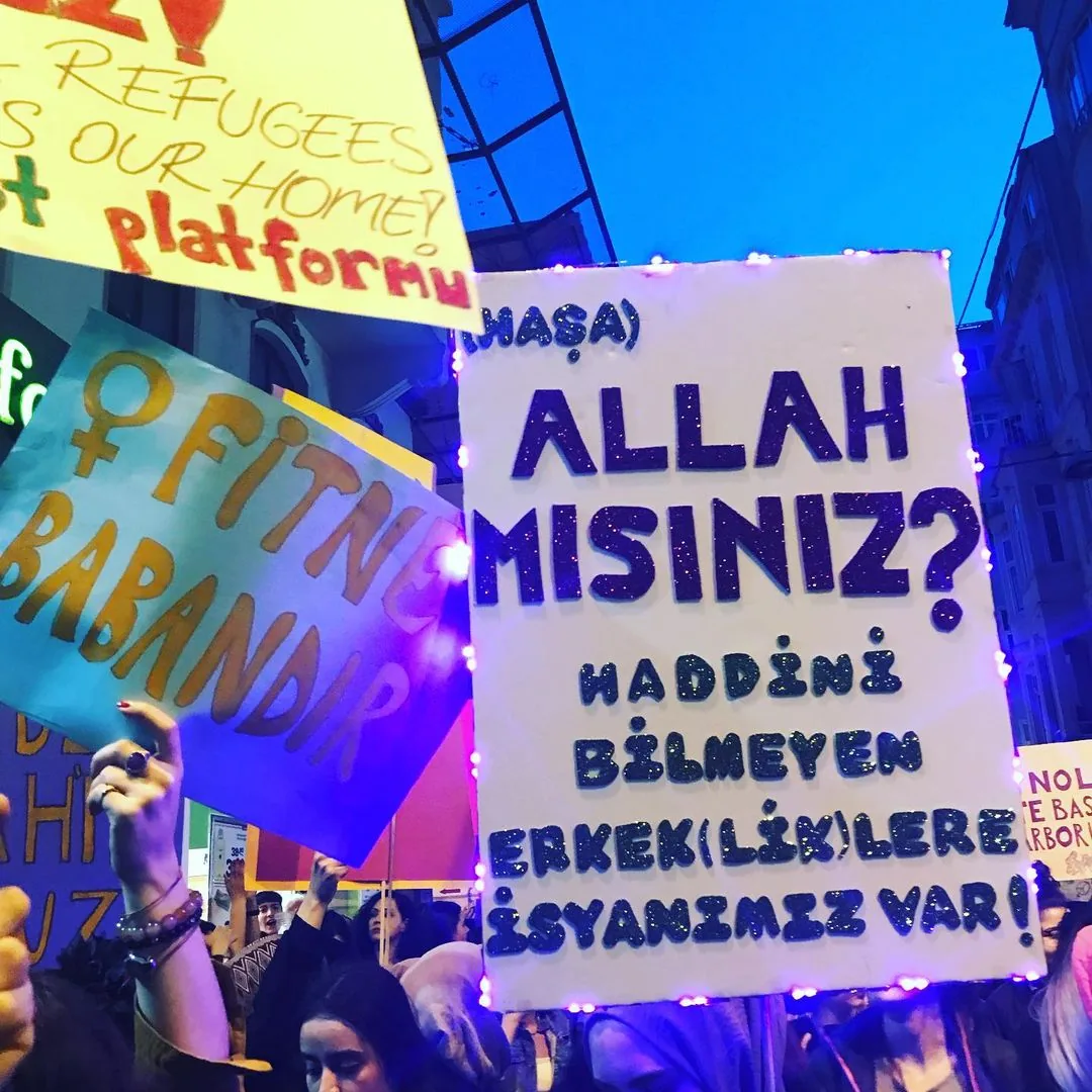 8 Mart Feminist Gece Yürüyüşü / 2020 / Foto: Bilinmiyor