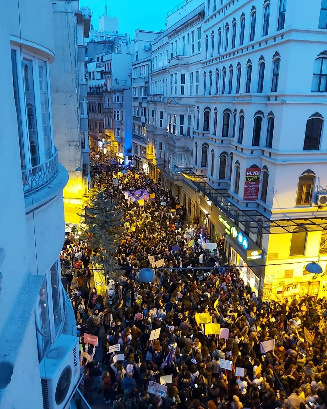 8 Mart Feminist Gece Yürüyüşü / 2020 / Foto: Bilinmiyor