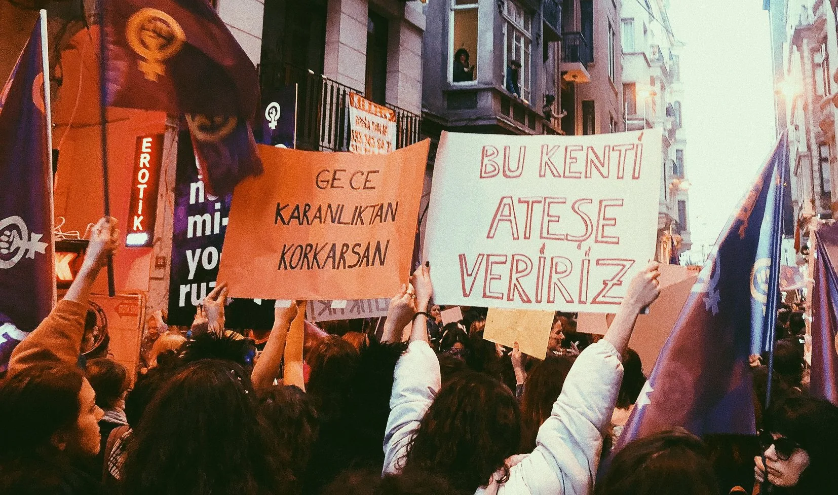 8 Mart Feminist Gece Yürüyüşü / 2020 / Foto: Bilinmiyor