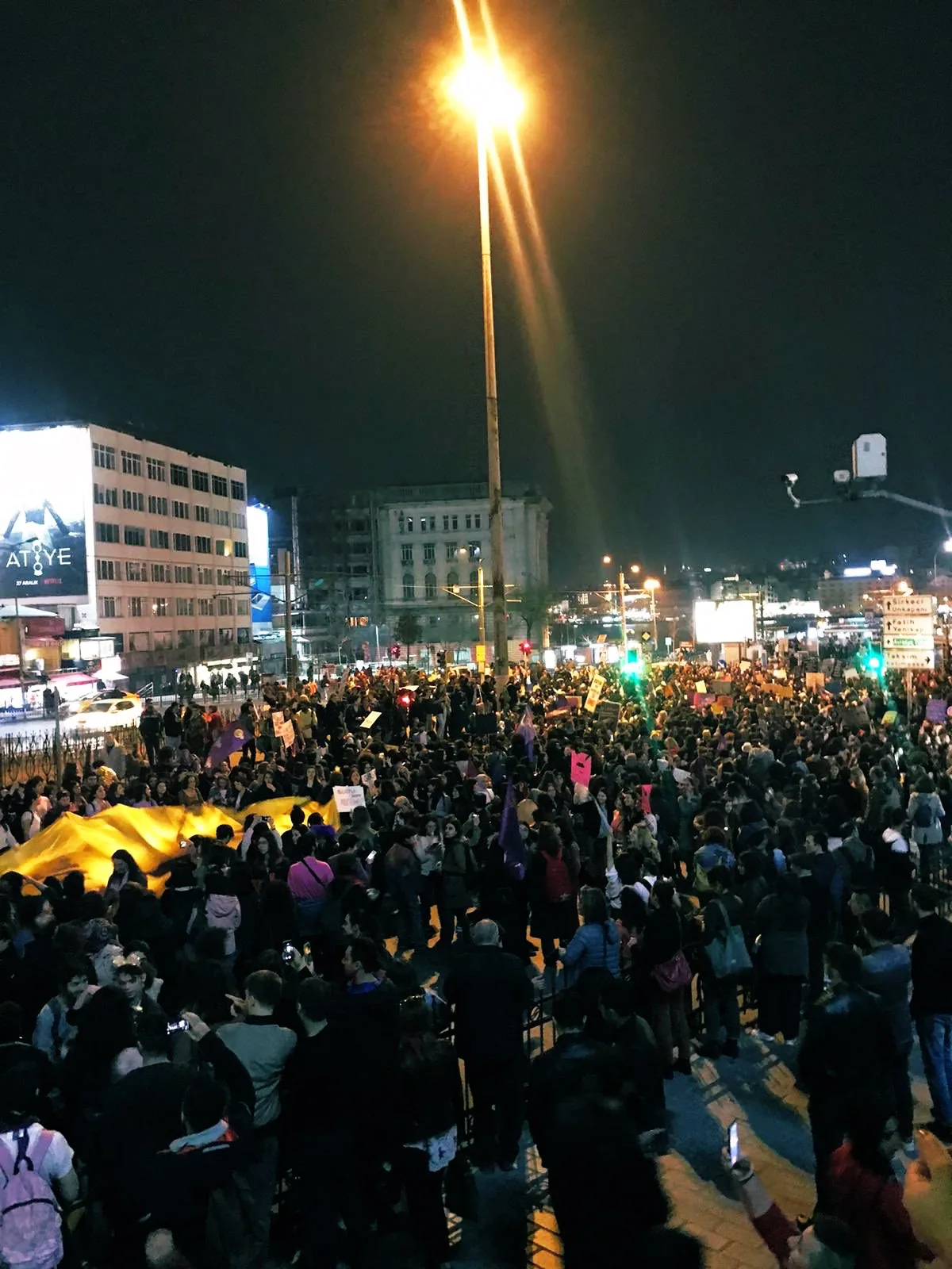 8 Mart Feminist Gece Yürüyüşü / 2020 / Foto: Bilinmiyor