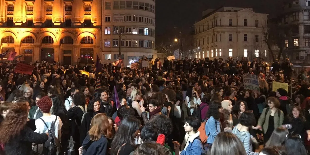 8 Mart Feminist Gece Yürüyüşü / 2020 / Foto: Bilinmiyor