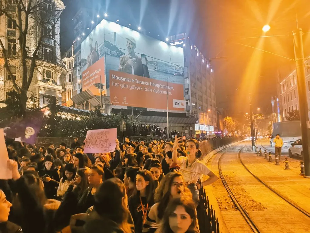 8 Mart Feminist Gece Yürüyüşü / 2020 / Foto: Bilinmiyor