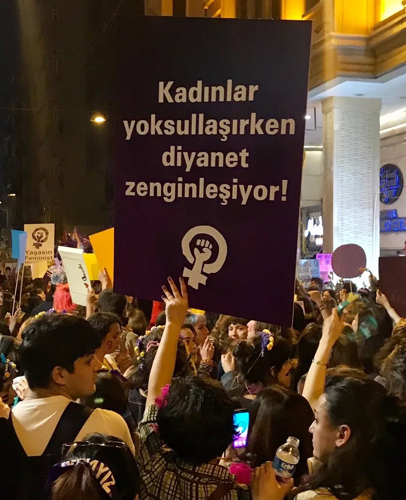8 Mart Feminist Gece Yürüyüşü / 2020 / Foto: Bilinmiyor