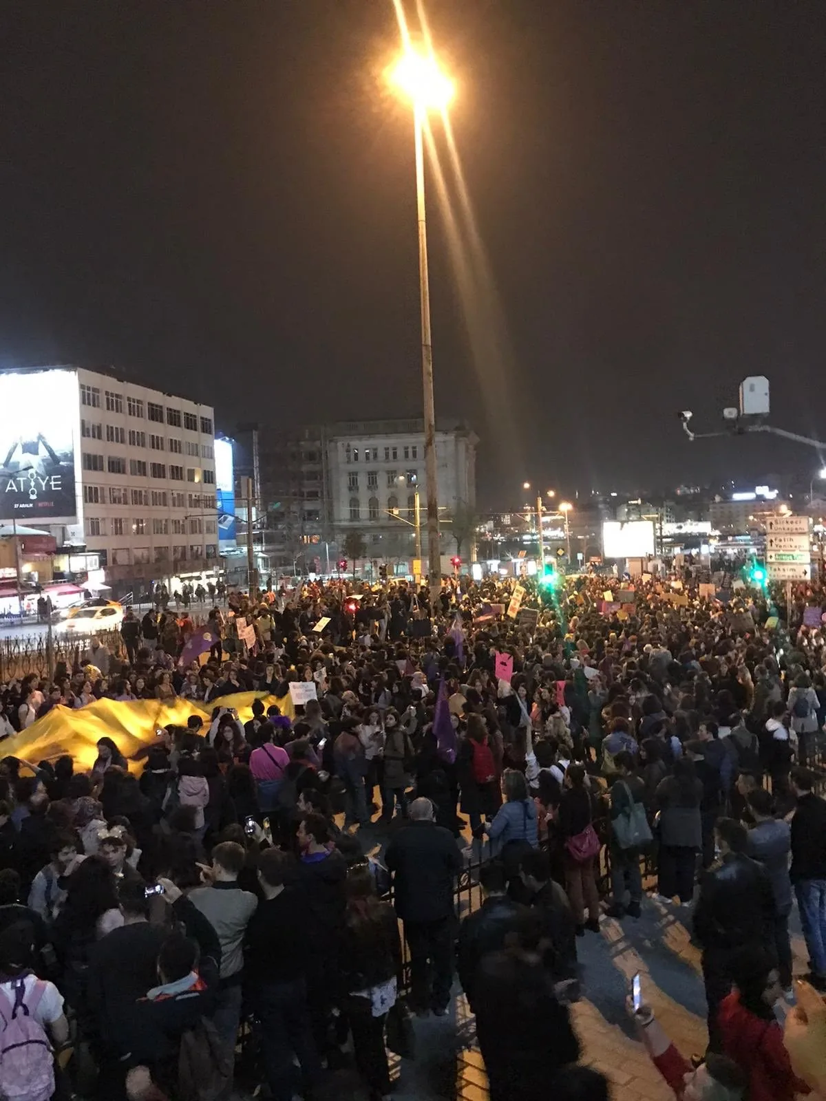 8 Mart Feminist Gece Yürüyüşü / 2020 / Foto: Bilinmiyor