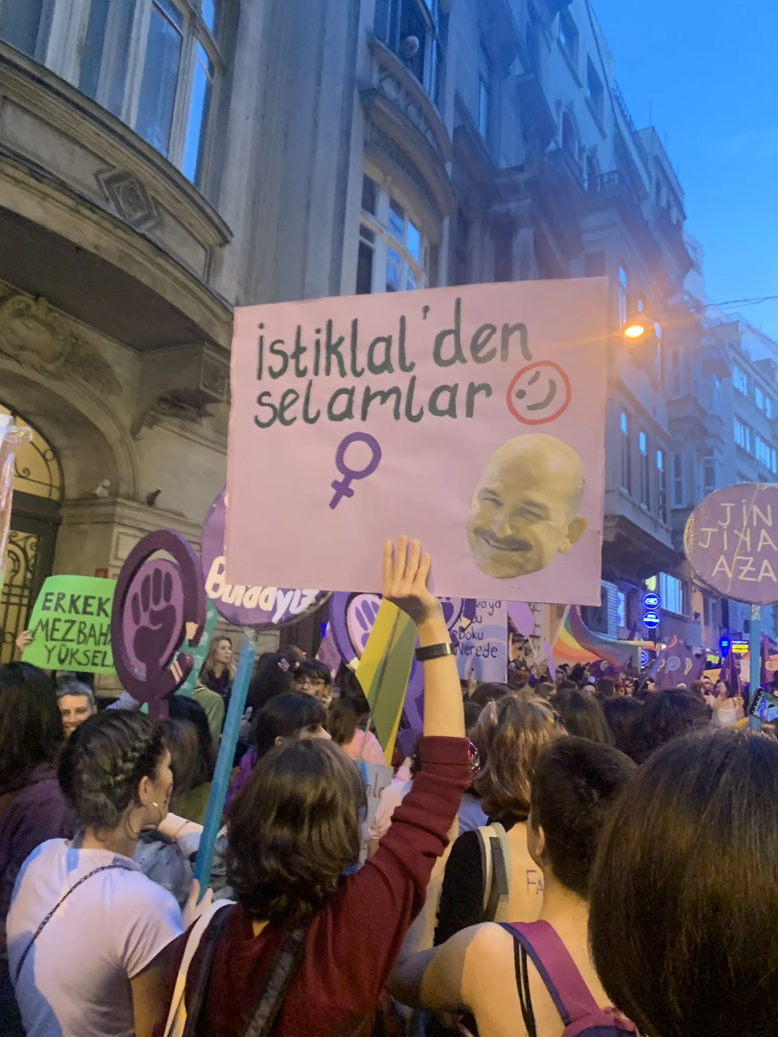 8 Mart Feminist Gece Yürüyüşü / 2020 / Foto: Bilinmiyor