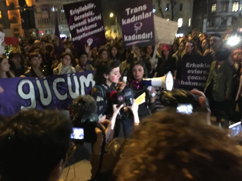 8 Mart Feminist Gece Yürüyüşü / 2020 / Foto: Bilinmiyor