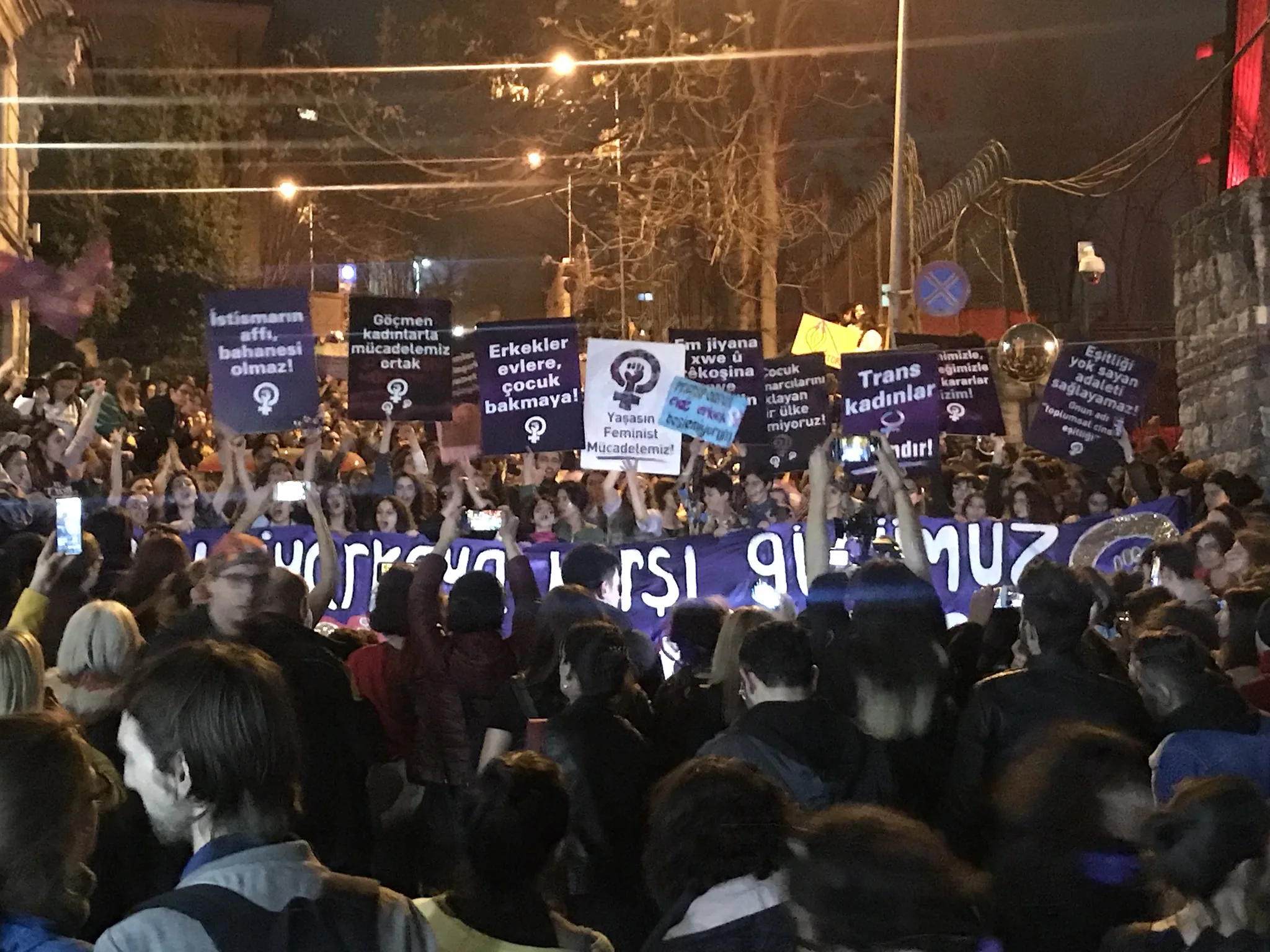 8 Mart Feminist Gece Yürüyüşü / 2020 / Foto: Bilinmiyor