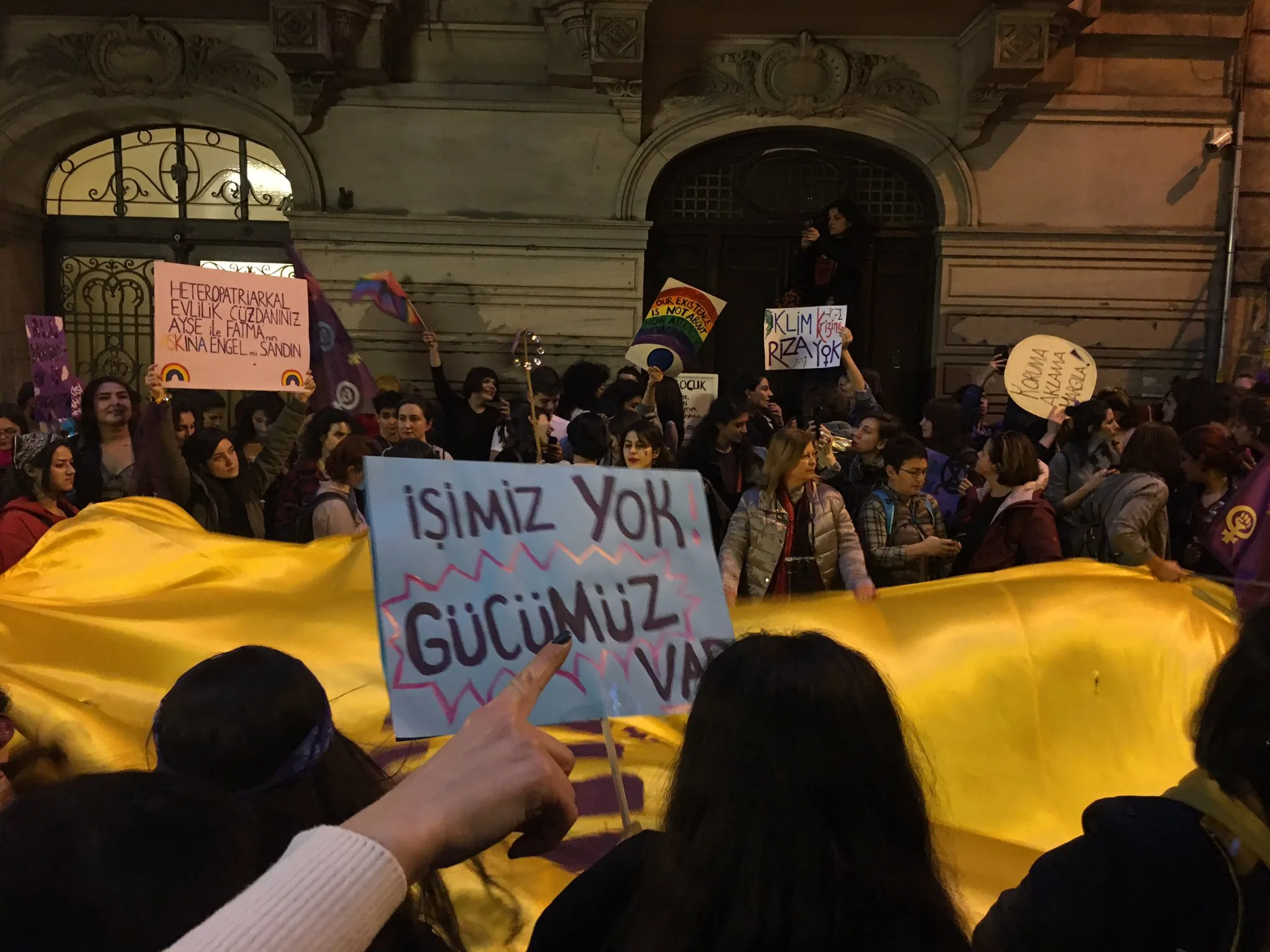 8 Mart Feminist Gece Yürüyüşü / 2020 / Foto: Bilinmiyor