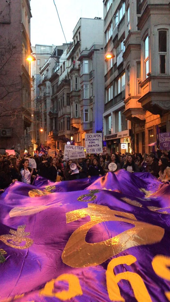 8 Mart Feminist Gece Yürüyüşü / 2020 / Foto: Bilinmiyor