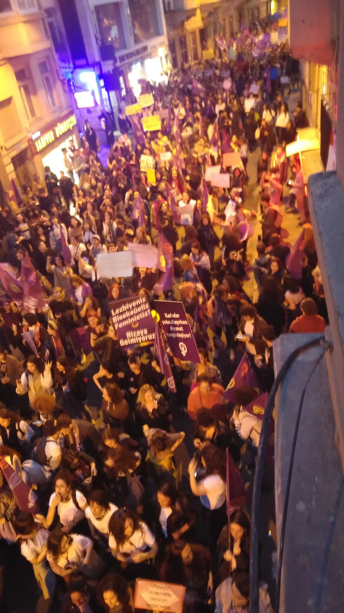 8 Mart Feminist Gece Yürüyüşü / 2020 / Foto: Bilinmiyor