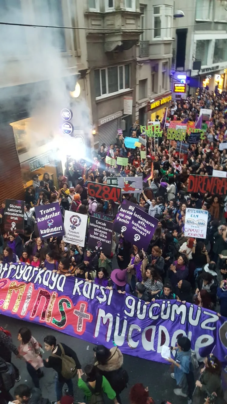 8 Mart Feminist Gece Yürüyüşü / 2020 / Foto: Bilinmiyor