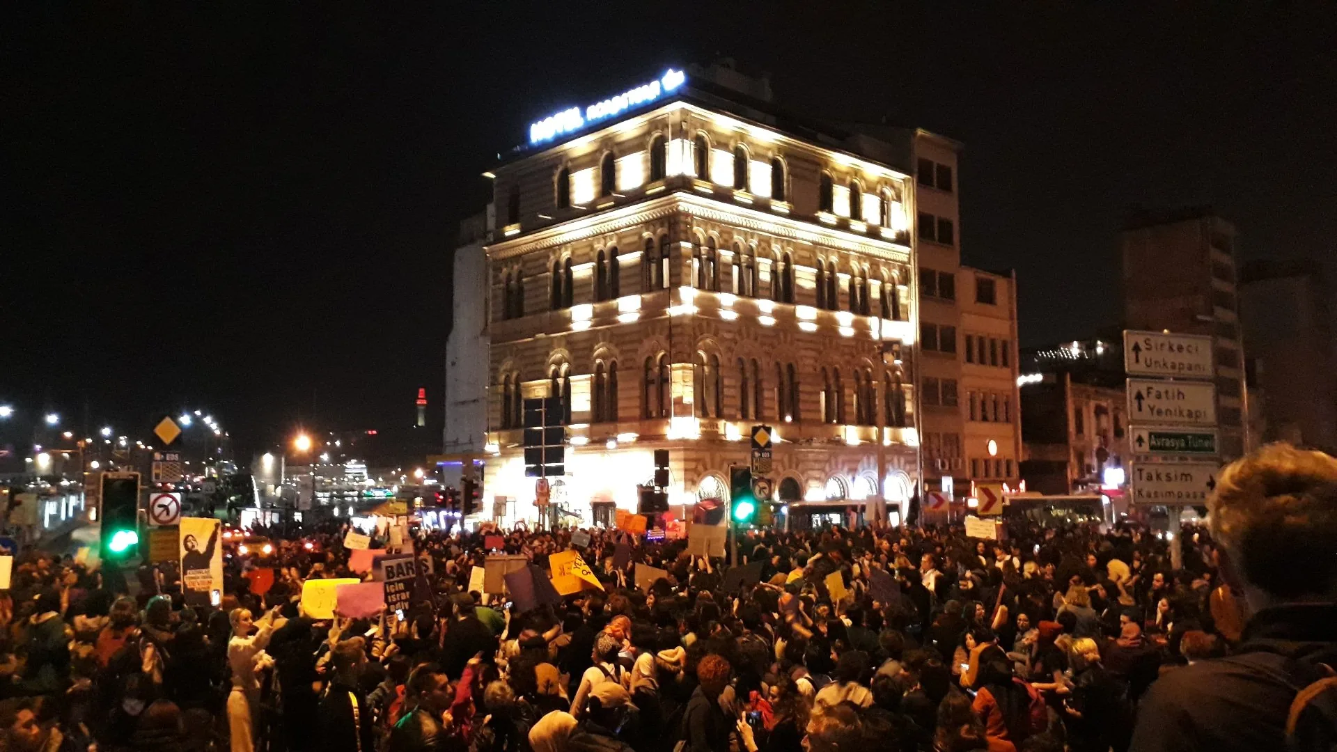 8 Mart Feminist Gece Yürüyüşü / 2020 / Foto: Bilinmiyor
