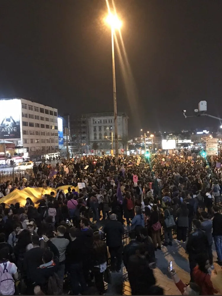 8 Mart Feminist Gece Yürüyüşü / 2020 / Foto: Bilinmiyor