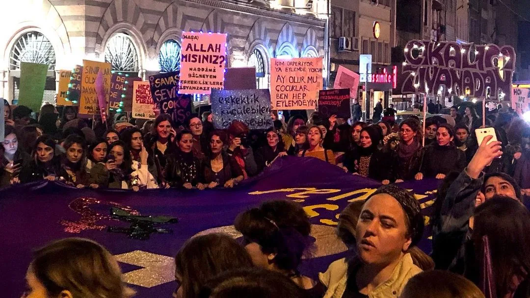 8 Mart Feminist Gece Yürüyüşü / 2020 / Foto: Bilinmiyor