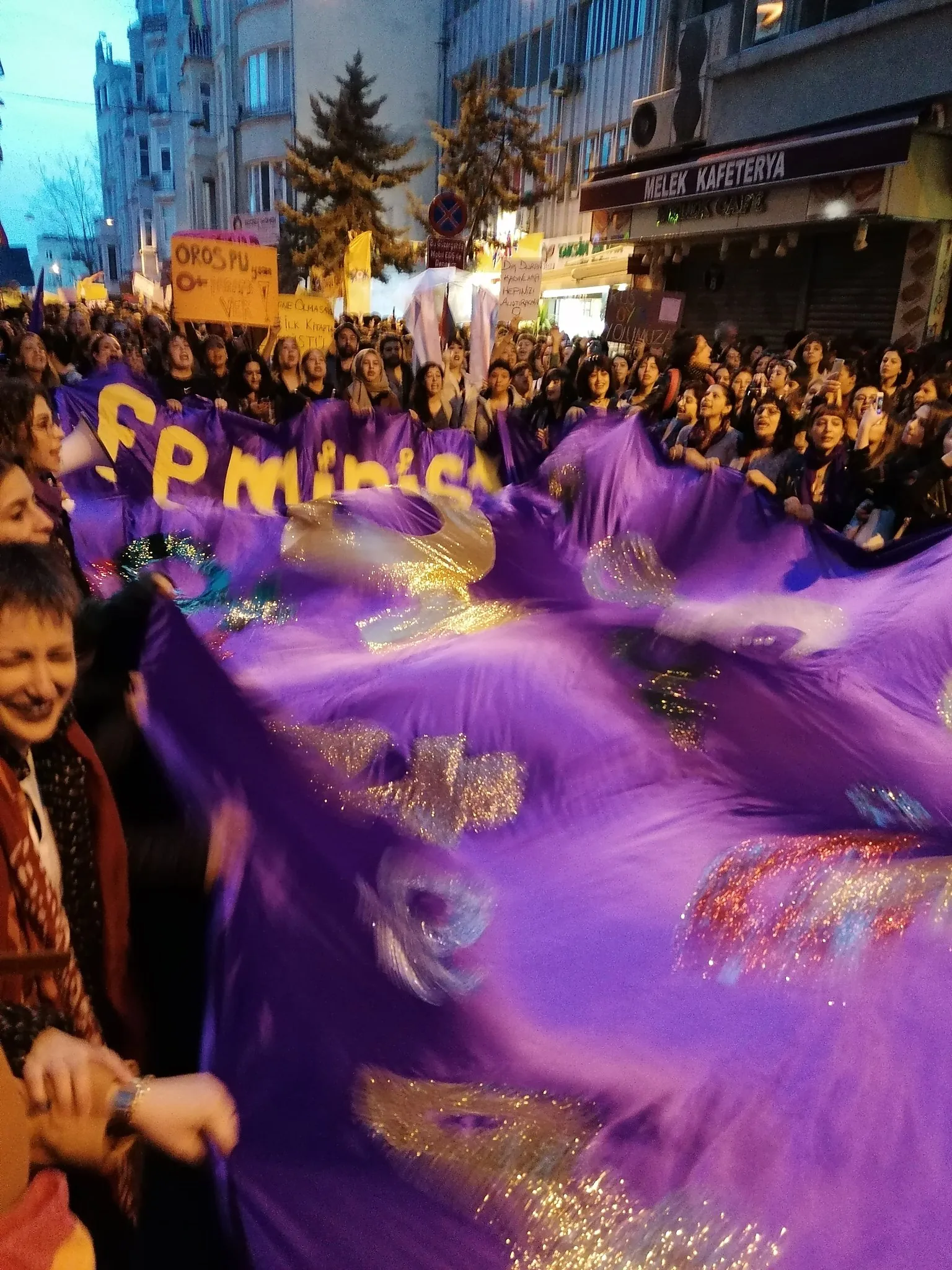 8 Mart Feminist Gece Yürüyüşü / 2020 / Foto: Bilinmiyor