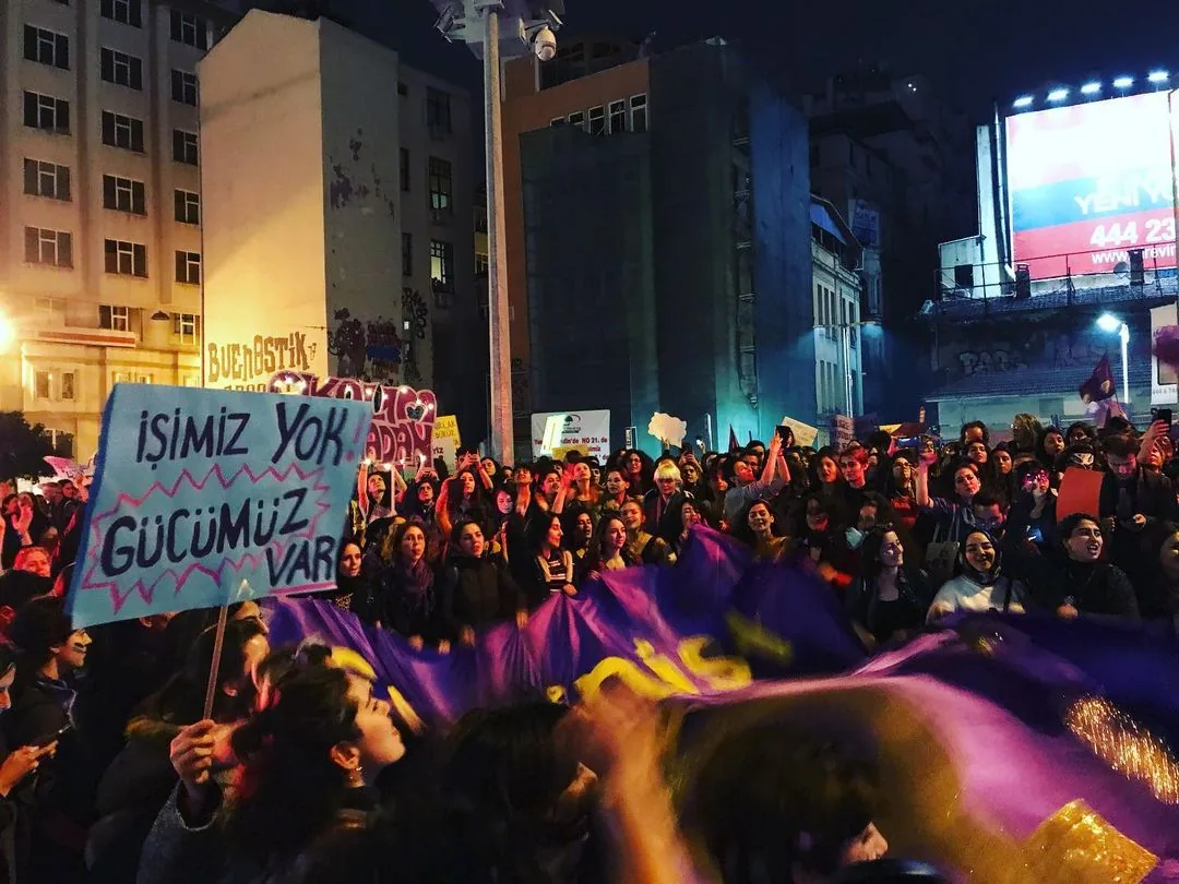 8 Mart Feminist Gece Yürüyüşü / 2020 / Foto: Bilinmiyor