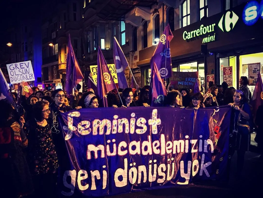 8 Mart Feminist Gece Yürüyüşü / 2020 / Foto: Bilinmiyor