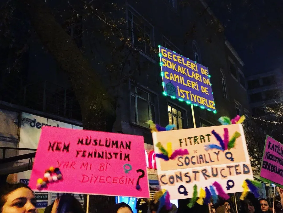 8 Mart Feminist Gece Yürüyüşü / 2020 / Foto: Bilinmiyor
