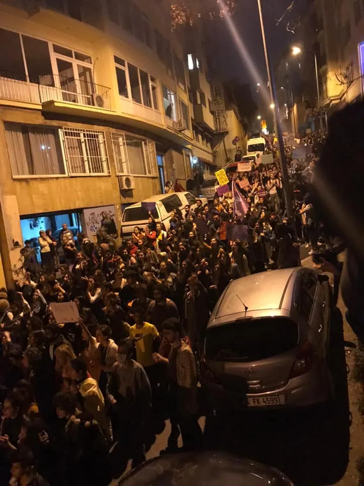 8 Mart Feminist Gece Yürüyüşü / 2020 / Foto: Bilinmiyor