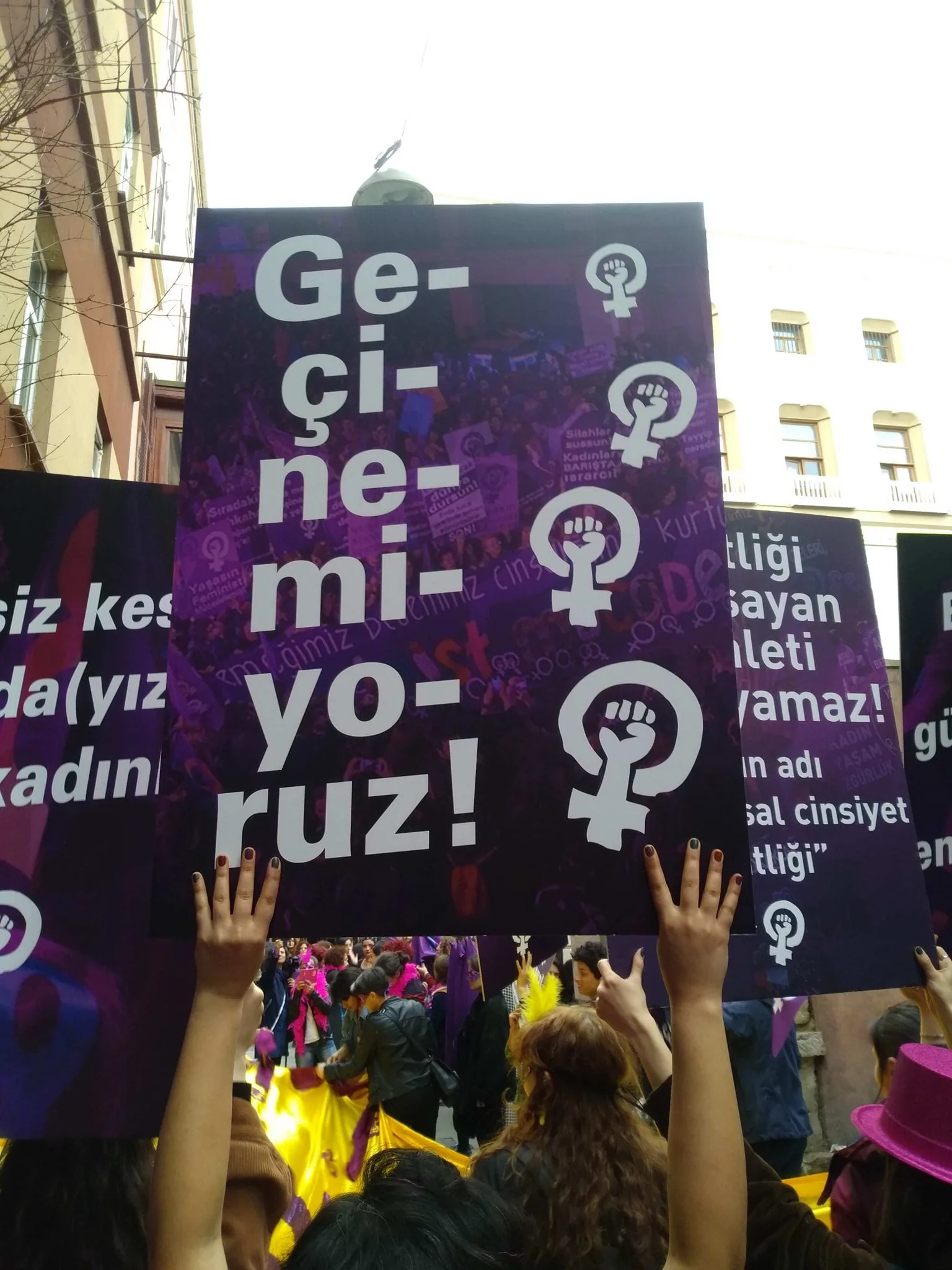 8 Mart Feminist Gece Yürüyüşü / 2020 / Foto: Bilinmiyor
