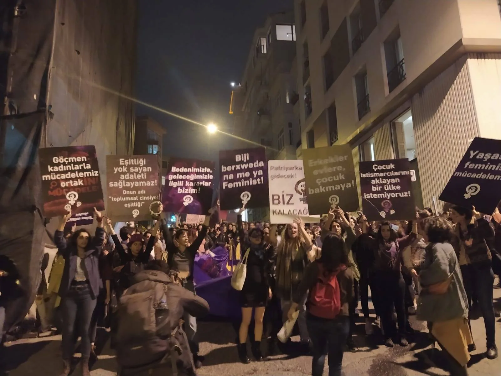 8 Mart Feminist Gece Yürüyüşü / 2020 / Foto: Bilinmiyor