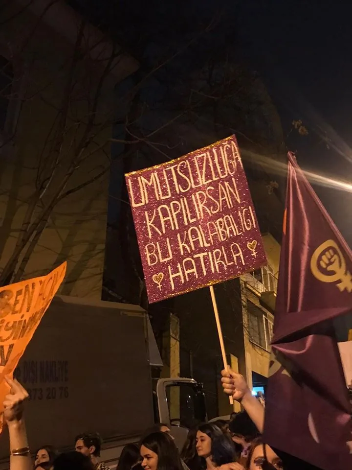 8 Mart Feminist Gece Yürüyüşü / 2020 / Foto: Bilinmiyor
