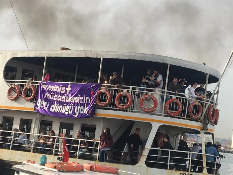 8 Mart Feminist Gece Yürüyüşü / 2020 / Foto: Bilinmiyor
