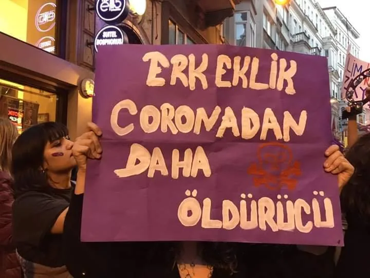 8 Mart Feminist Gece Yürüyüşü / 2020 / Foto: Bilinmiyor