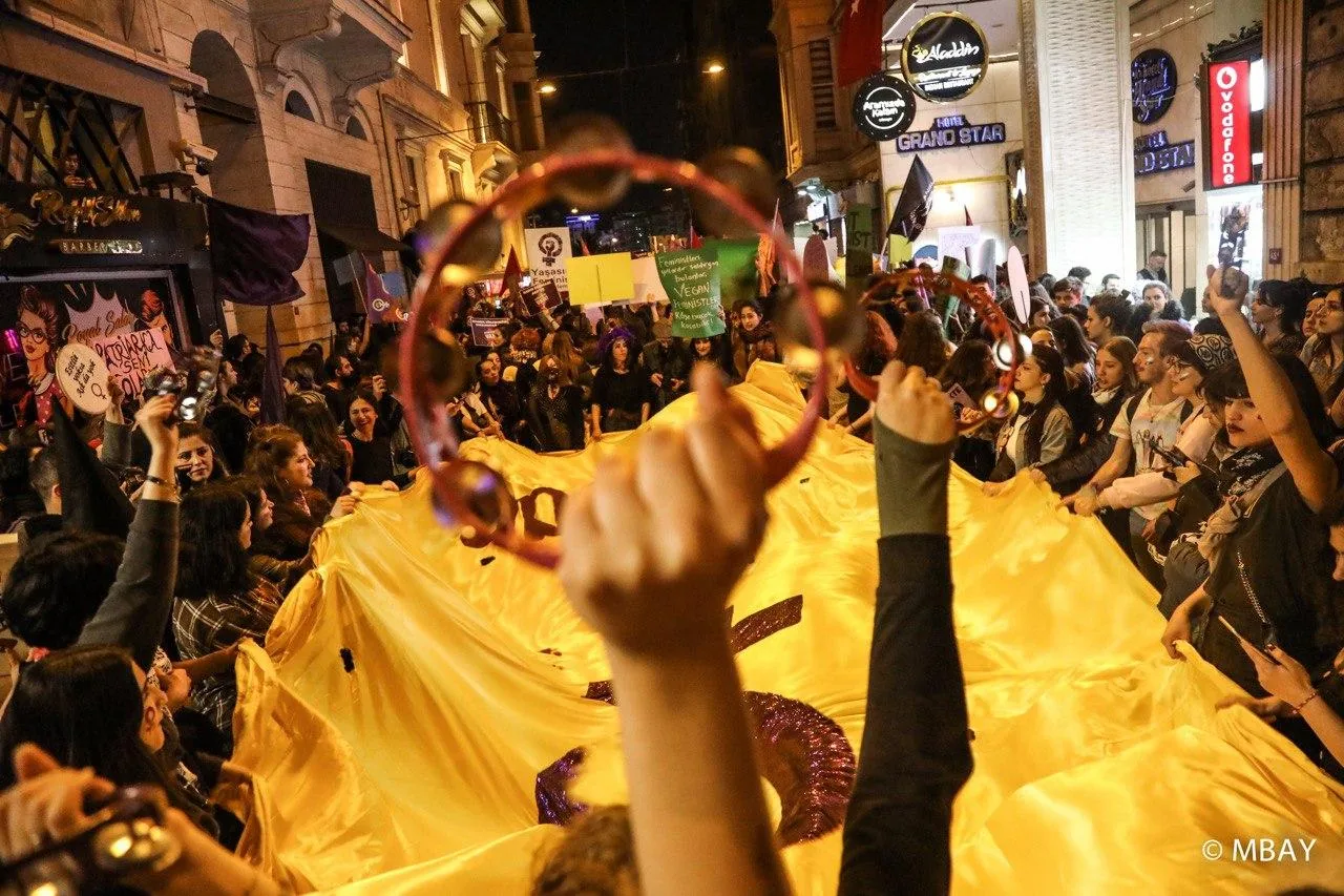 8 Mart Feminist Gece Yürüyüşü / 2020 / Foto: Murat Bay
