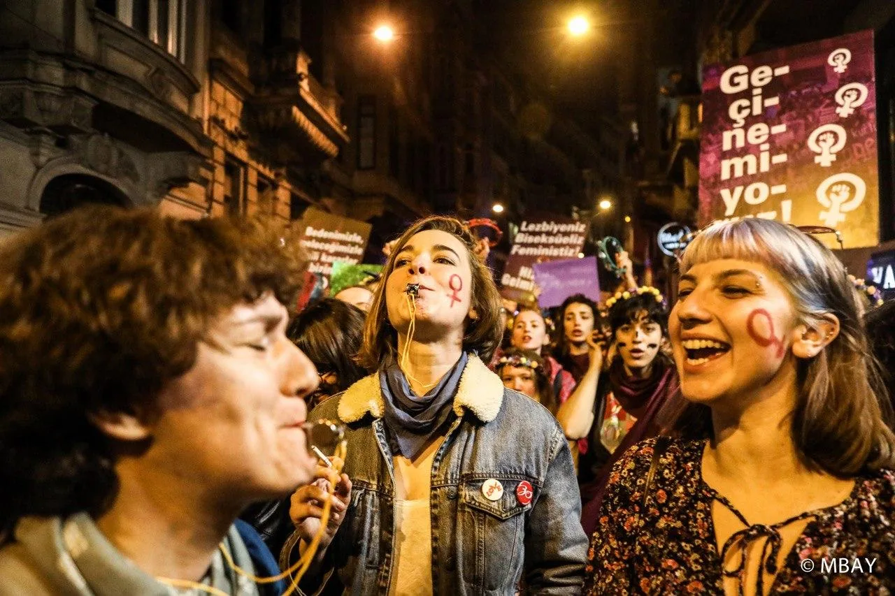 8 Mart Feminist Gece Yürüyüşü / 2020 / Foto: Murat Bay