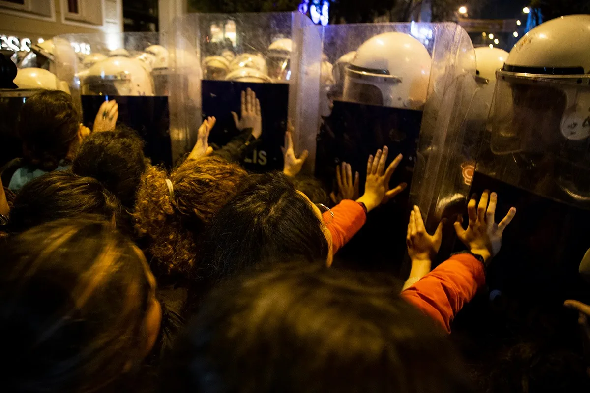 8 Mart Feminist Gece Yürüyüşü / 2020 / Foto: Ateş Alpar