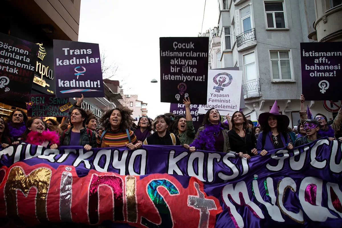 8 Mart Feminist Gece Yürüyüşü / 2020 / Foto: Ateş Alpar